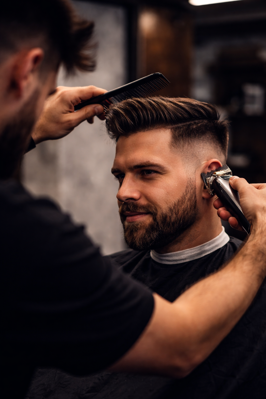 Haarpflege in Faris Barbershop